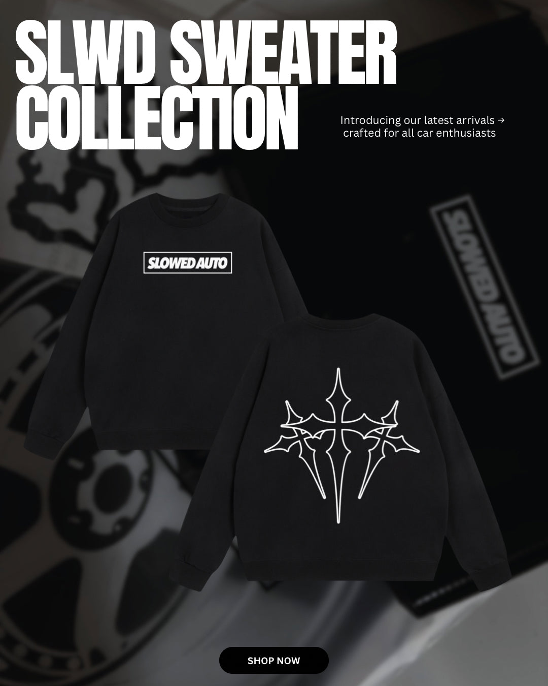 TRIPLE CROSS SWEATSHIRT