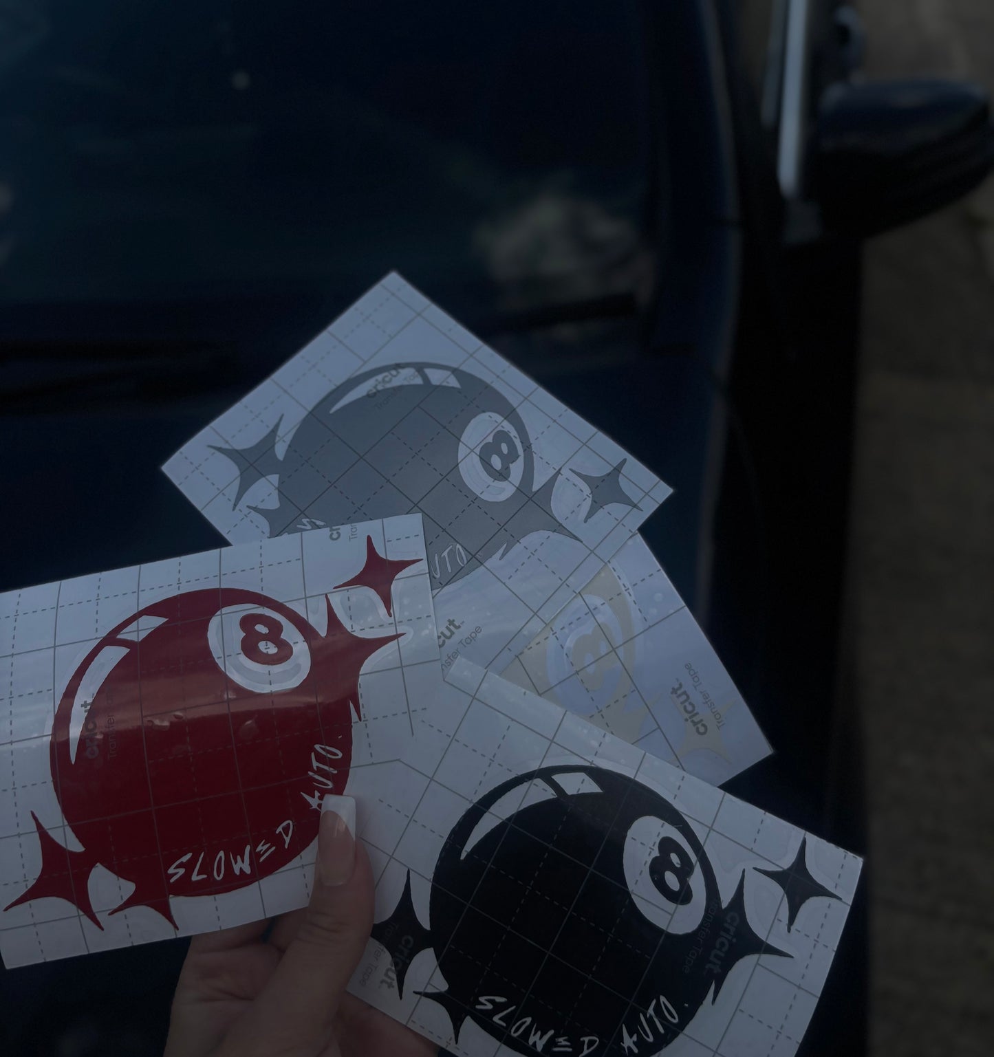 8BALL decal