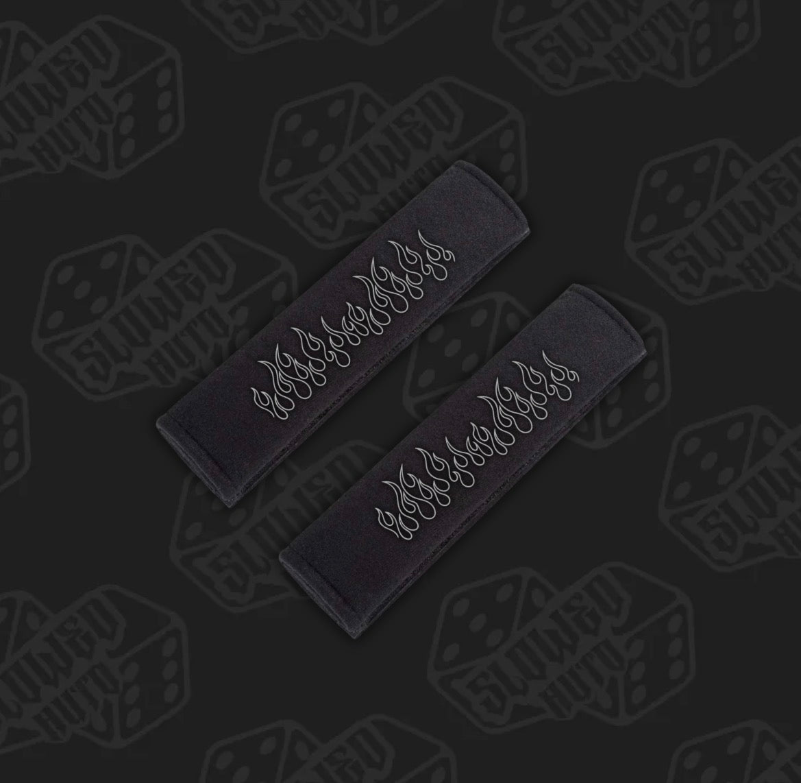 FLAME seatbelt covers