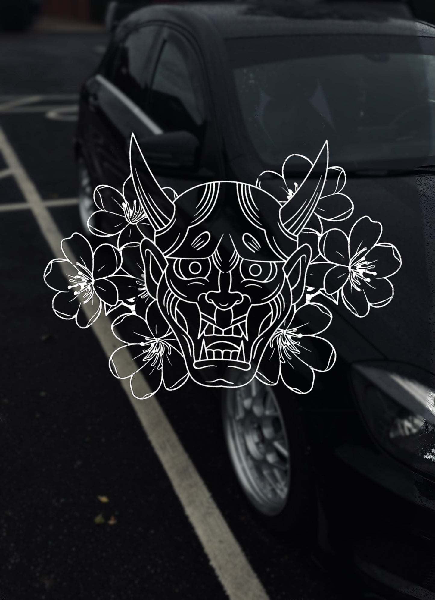 ONI MASK windscreen banner