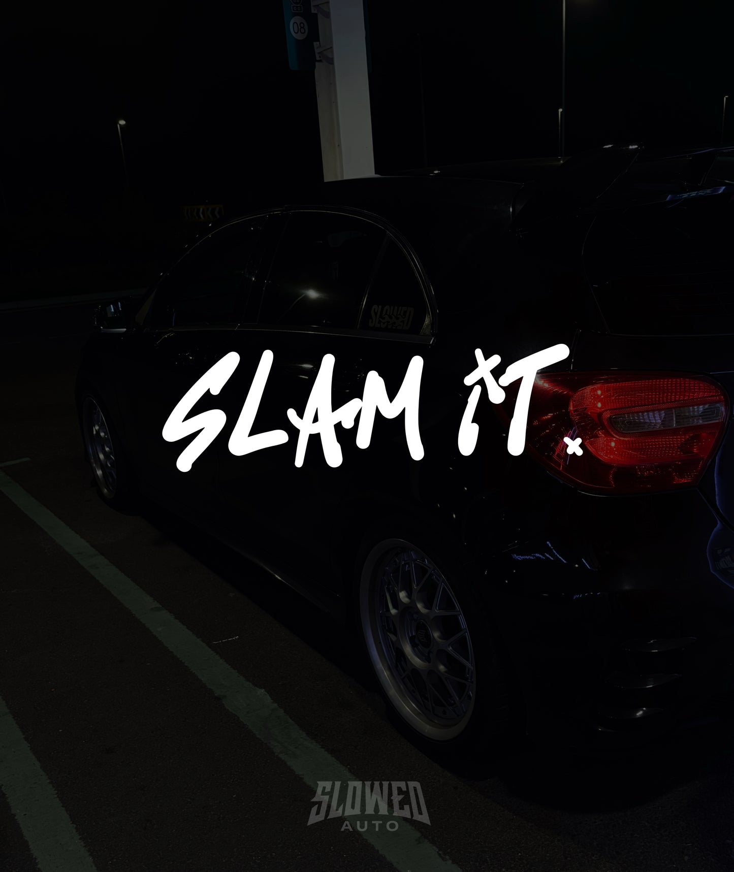 Autocolant parbriz SLAM IT