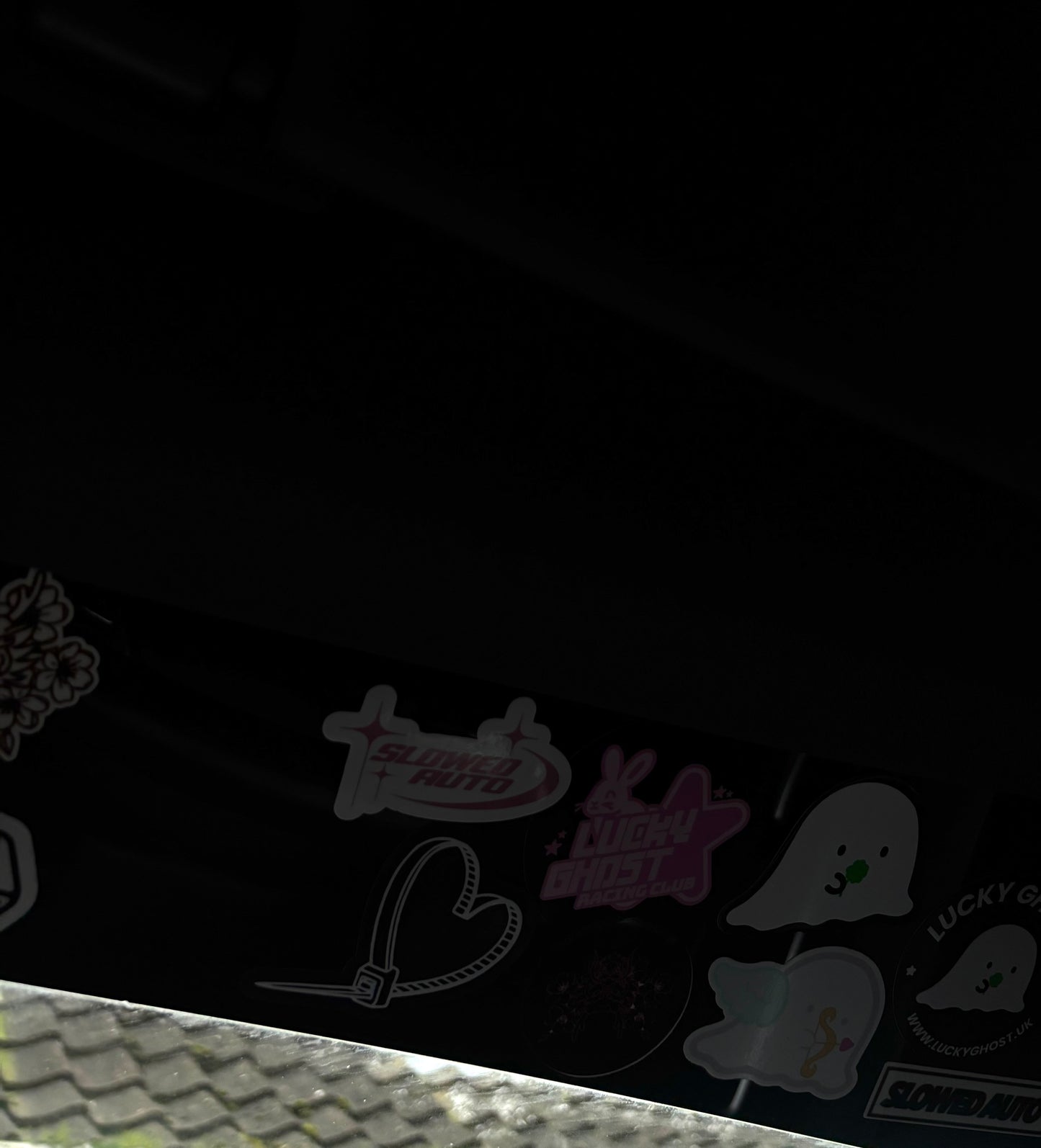 CABLE TIE HEART sticker