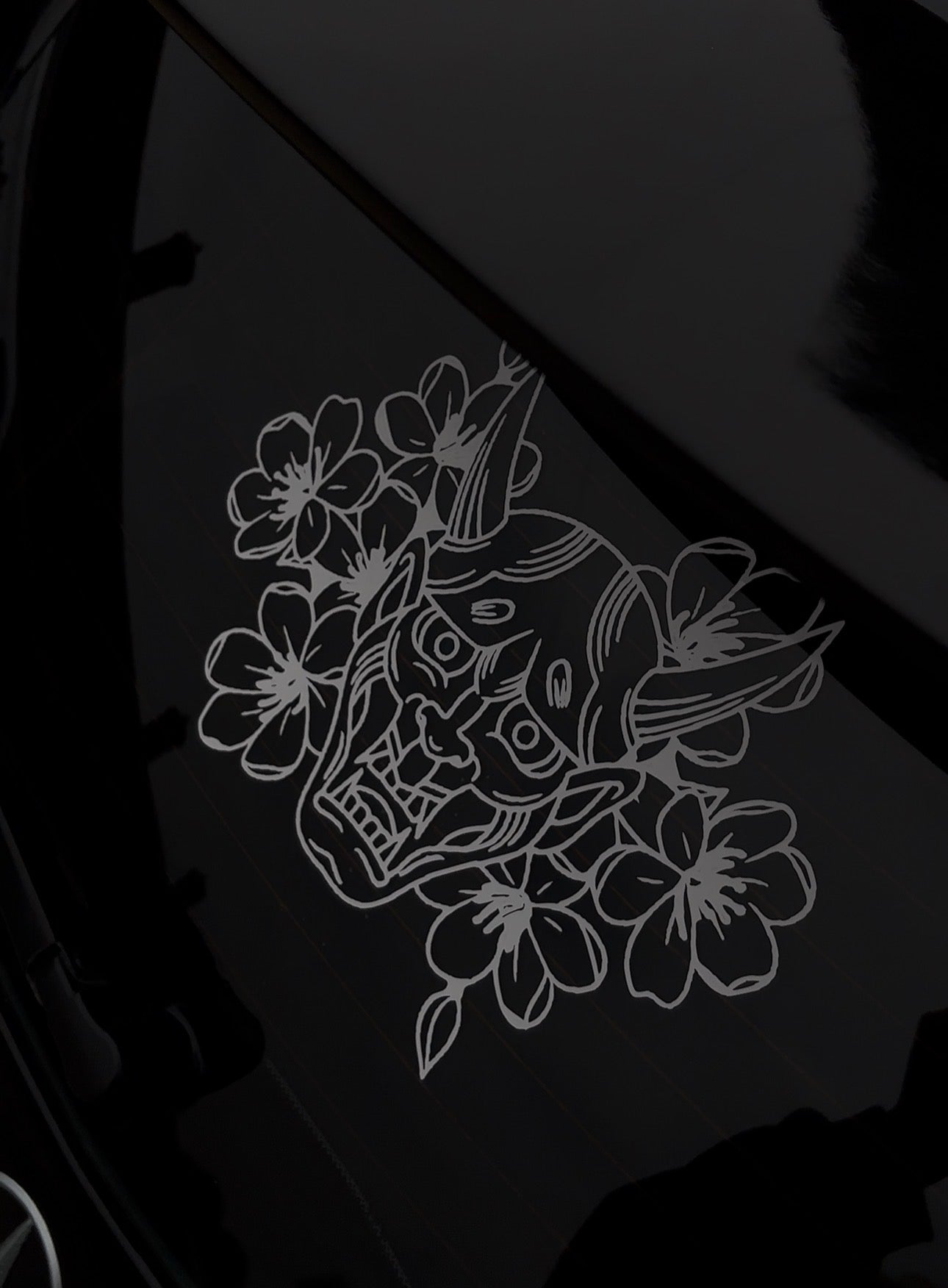 ONI MASK windscreen banner