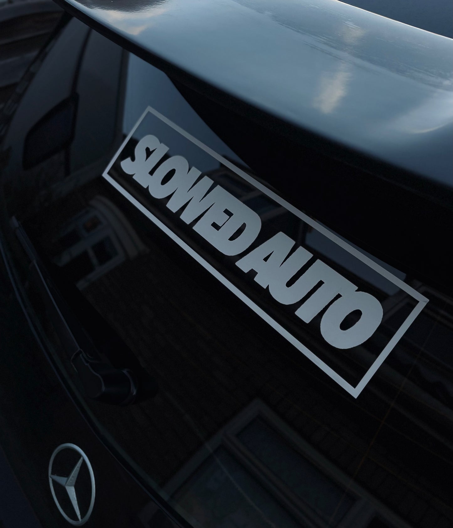 Banner parbriz SLOWED BOLD