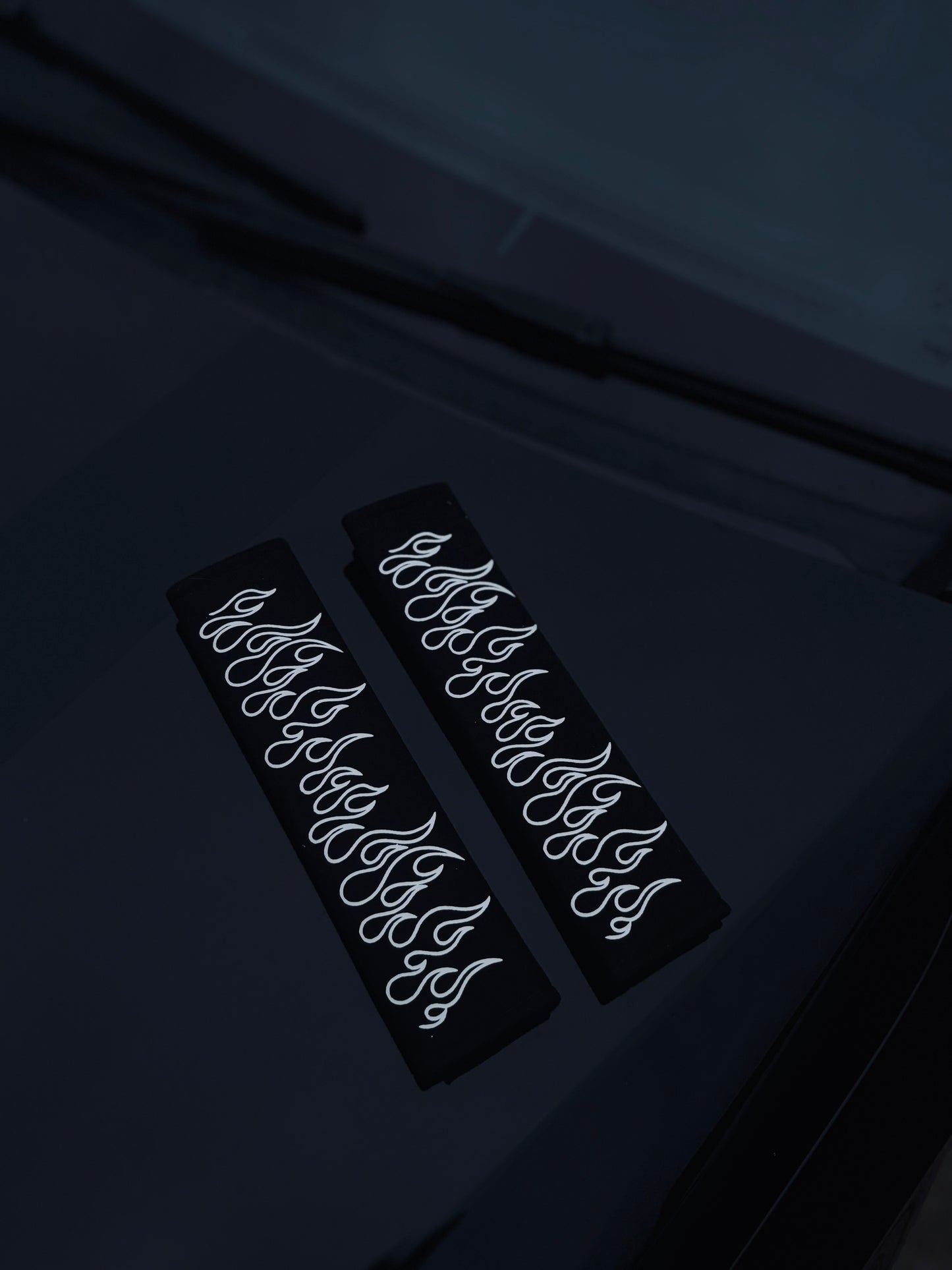 FLAME seatbelt covers
