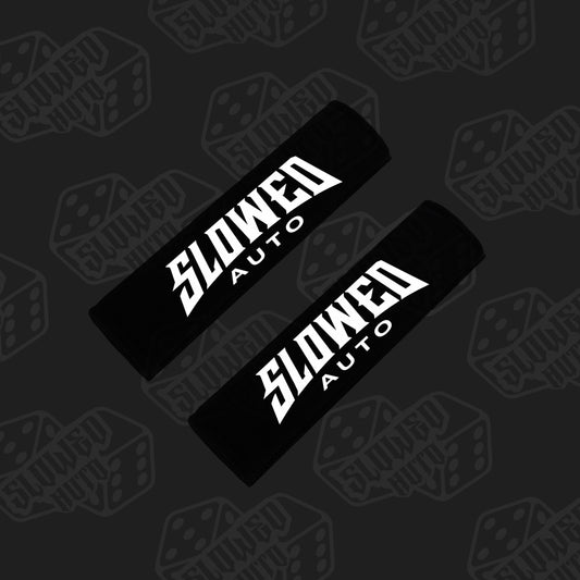 Huse pentru centuri de siguranță cu logo SLOWED