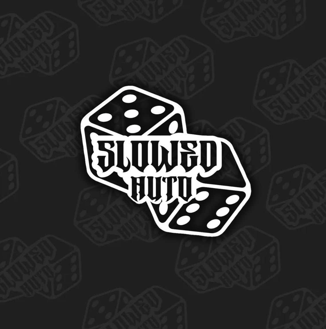 Autocolant DICE pentru parbriz