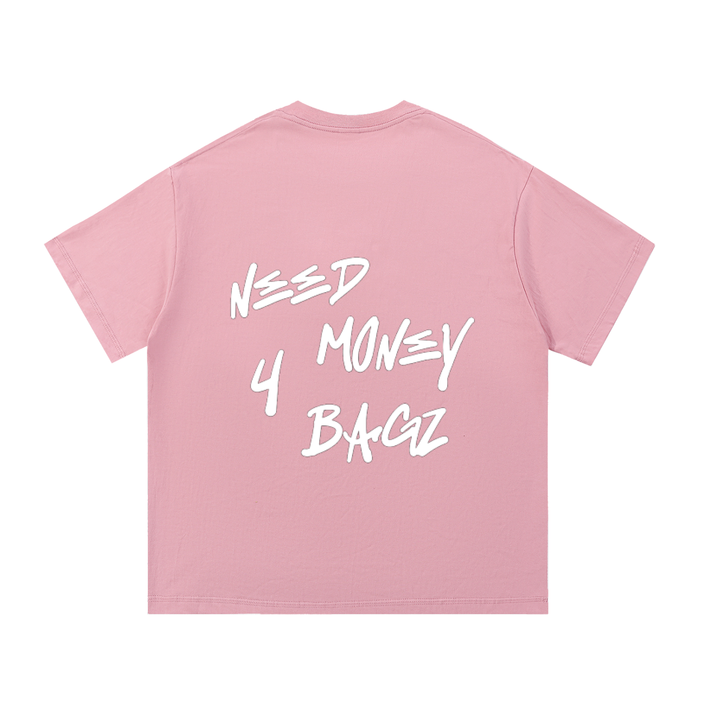 NEEDMONEY4BAGZ Cotton T-Shirt