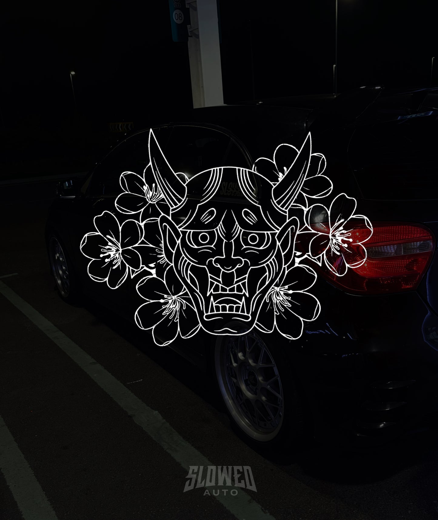 Banner pentru parbriz ONI MASK