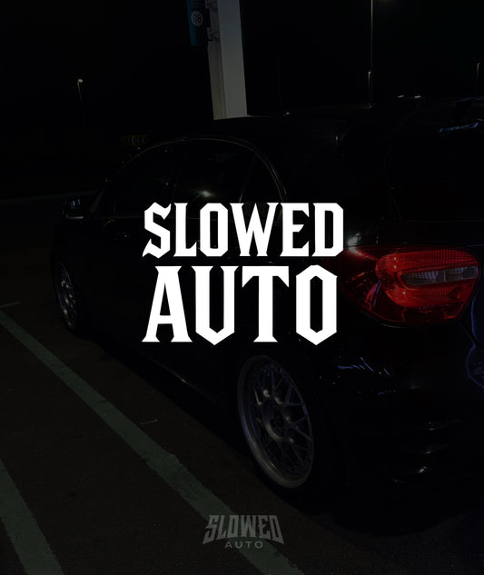 Autocolant SLOWEDAUTO