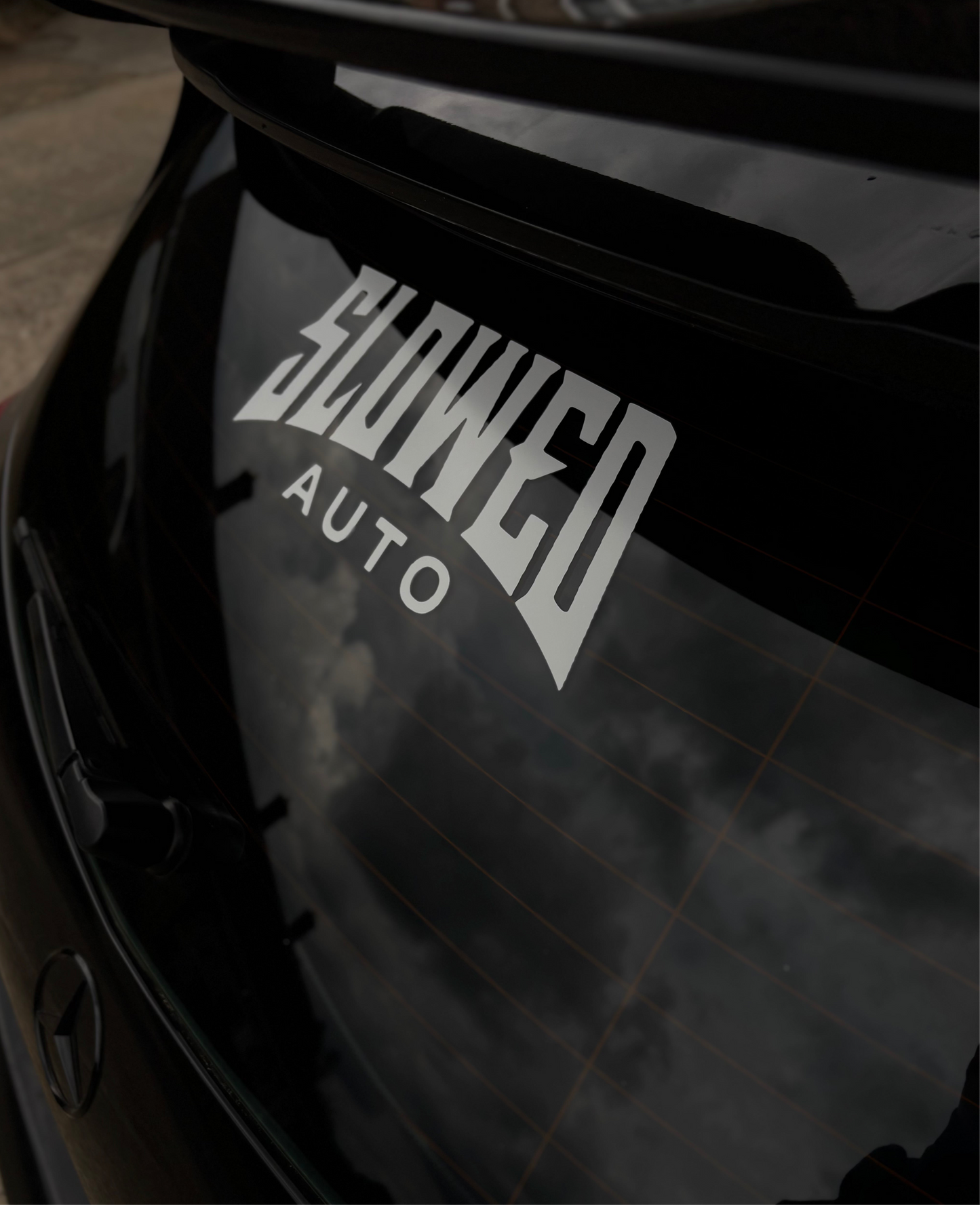 Slowed decal