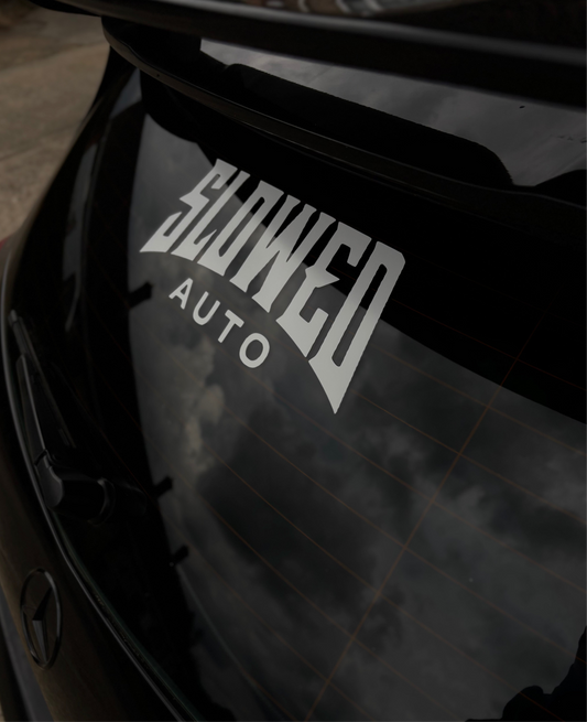 Slowed decal