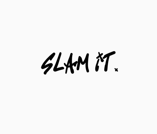 SLAM IT windscreen decal