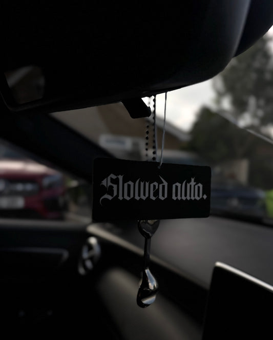 SLOWED AUTO air freshener
