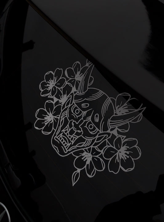 ONI MASK windscreen banner