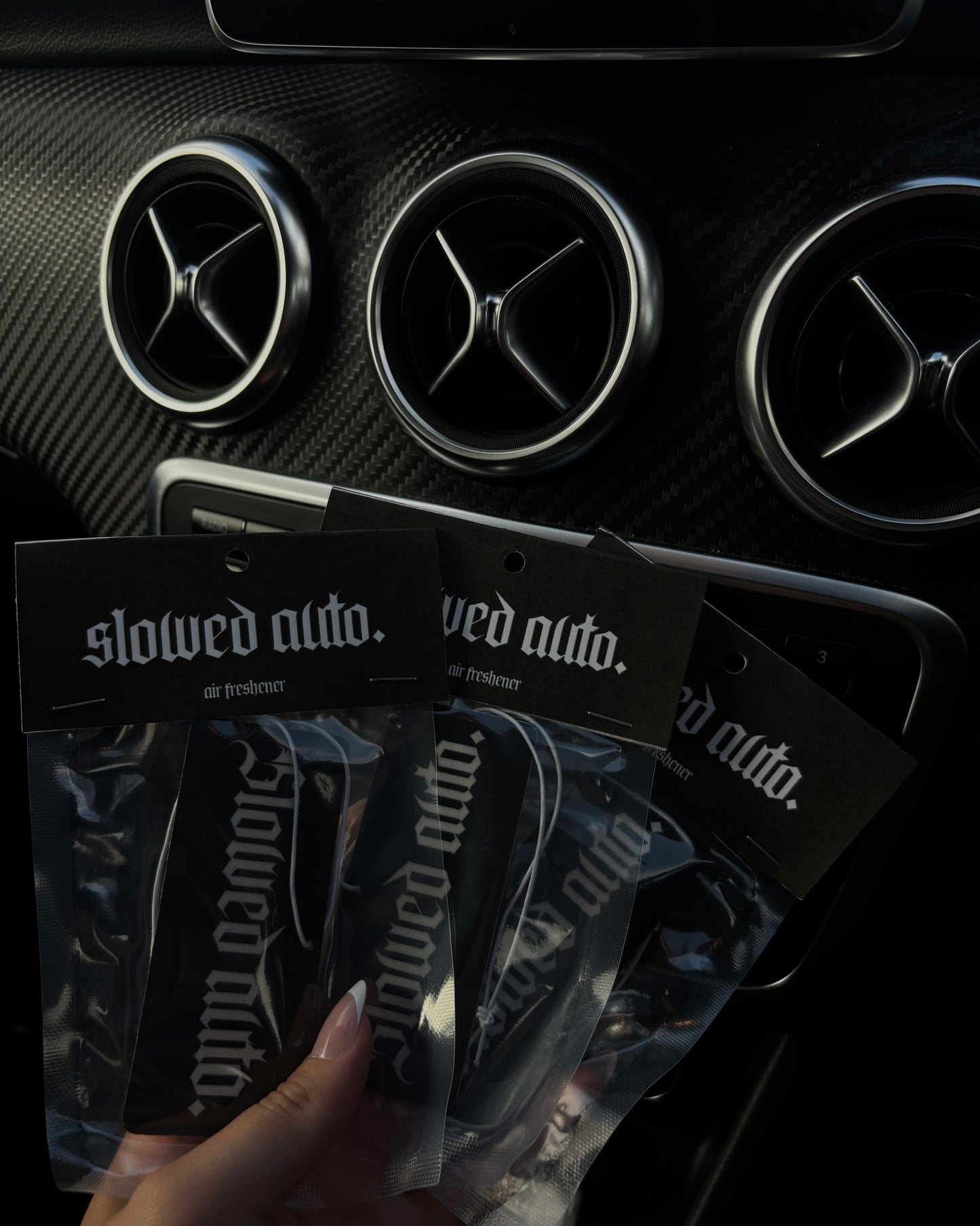 SLOWED AUTO air freshener