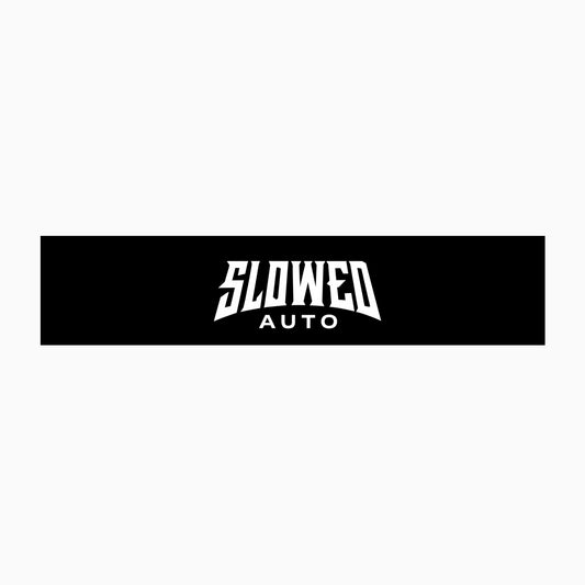 Slowed curved sunstrip
