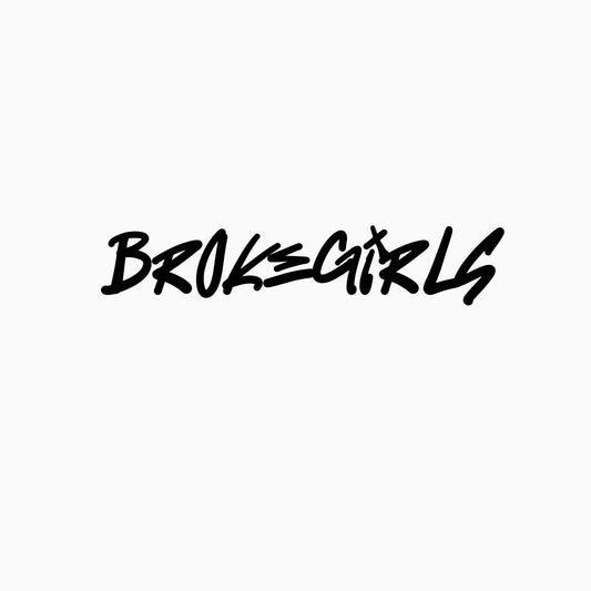BROKEGIRLS windscreen decal