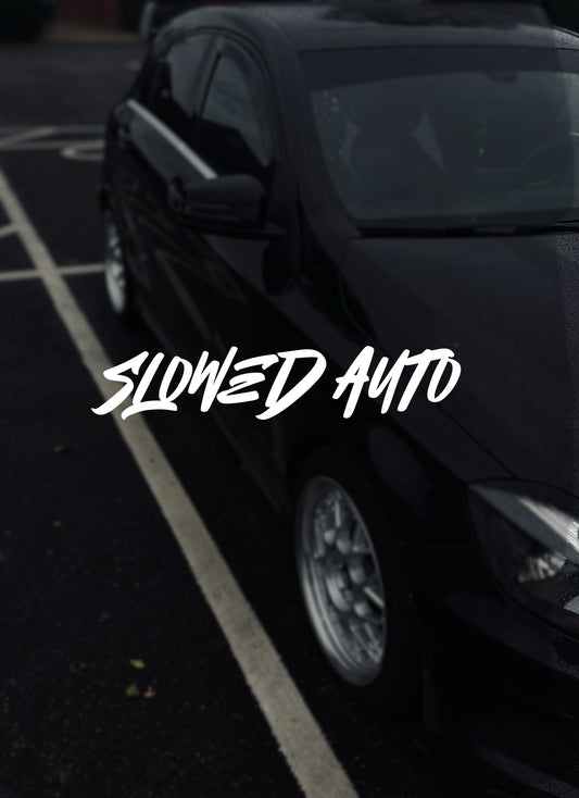 Slowed decal