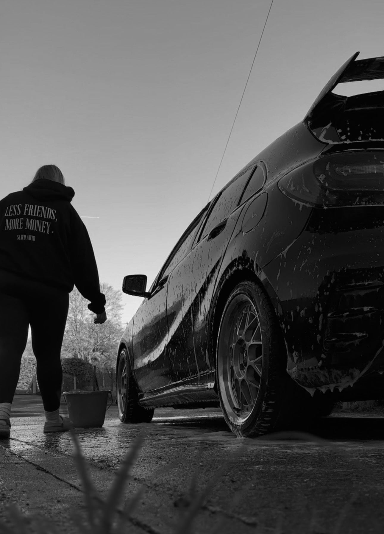 Hanorac din fleece supradimensionat LESSFRIENDS