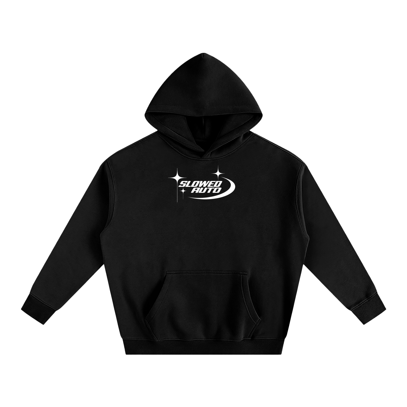 SLOWED Oversize Fleeced Hoodie