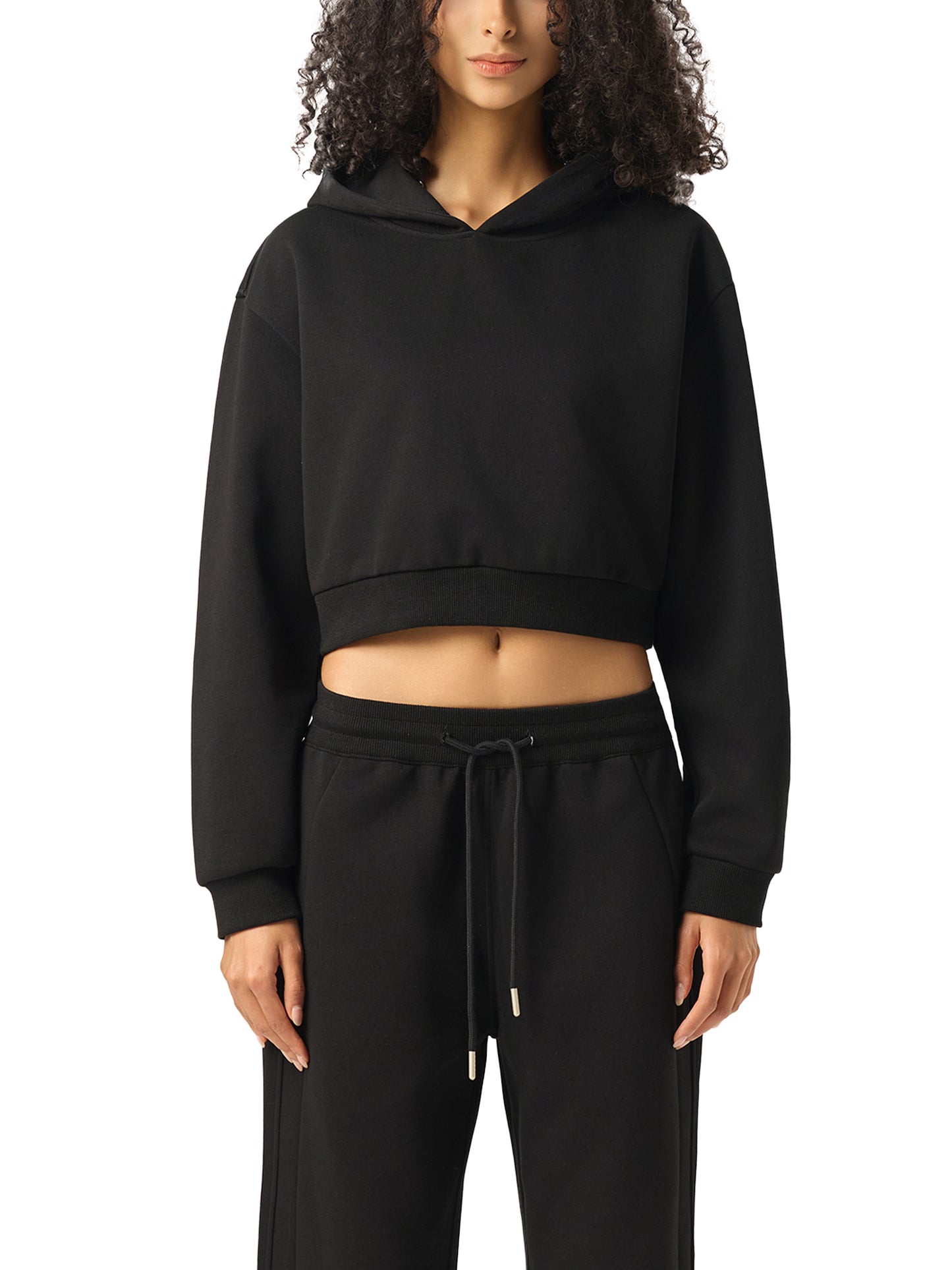 NEEDMONEY4BAGZ Cropped Hoodie