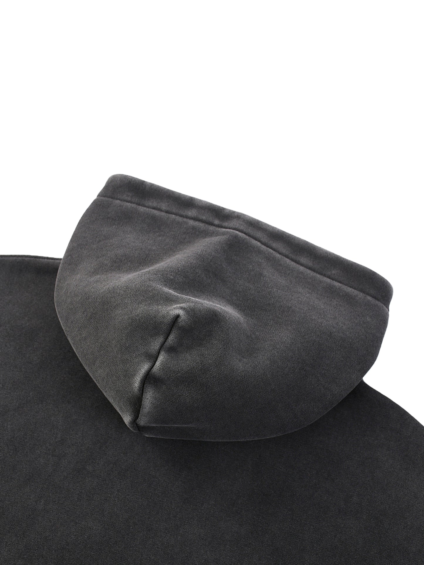 Hanorac supradimensionat din fleece spălat cu acid SLOWED